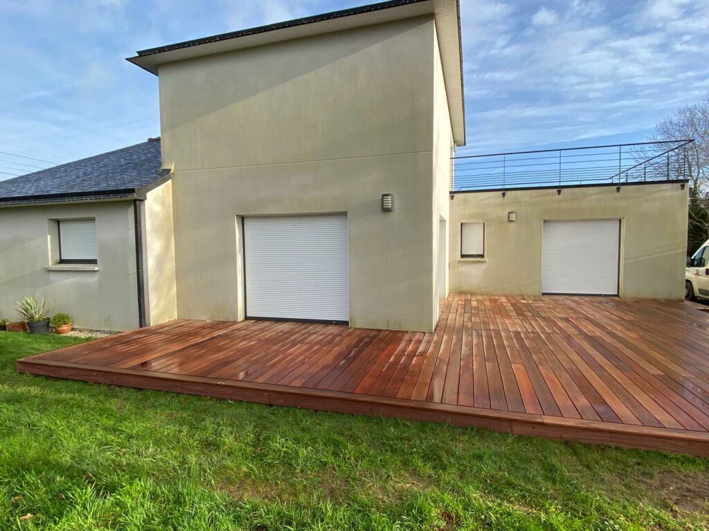 Terrasse en cumaru menuiserie finistere landivisiau 5