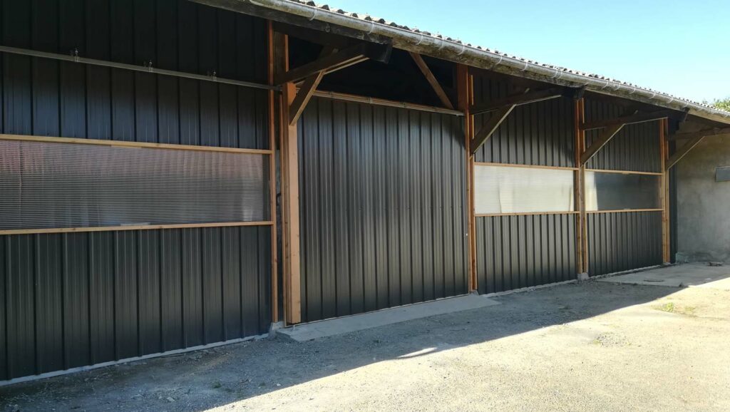 bardage hangar bois tole menuisier ollivier 2