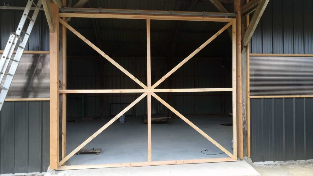 bardage hangar bois tole menuisier ollivier 6