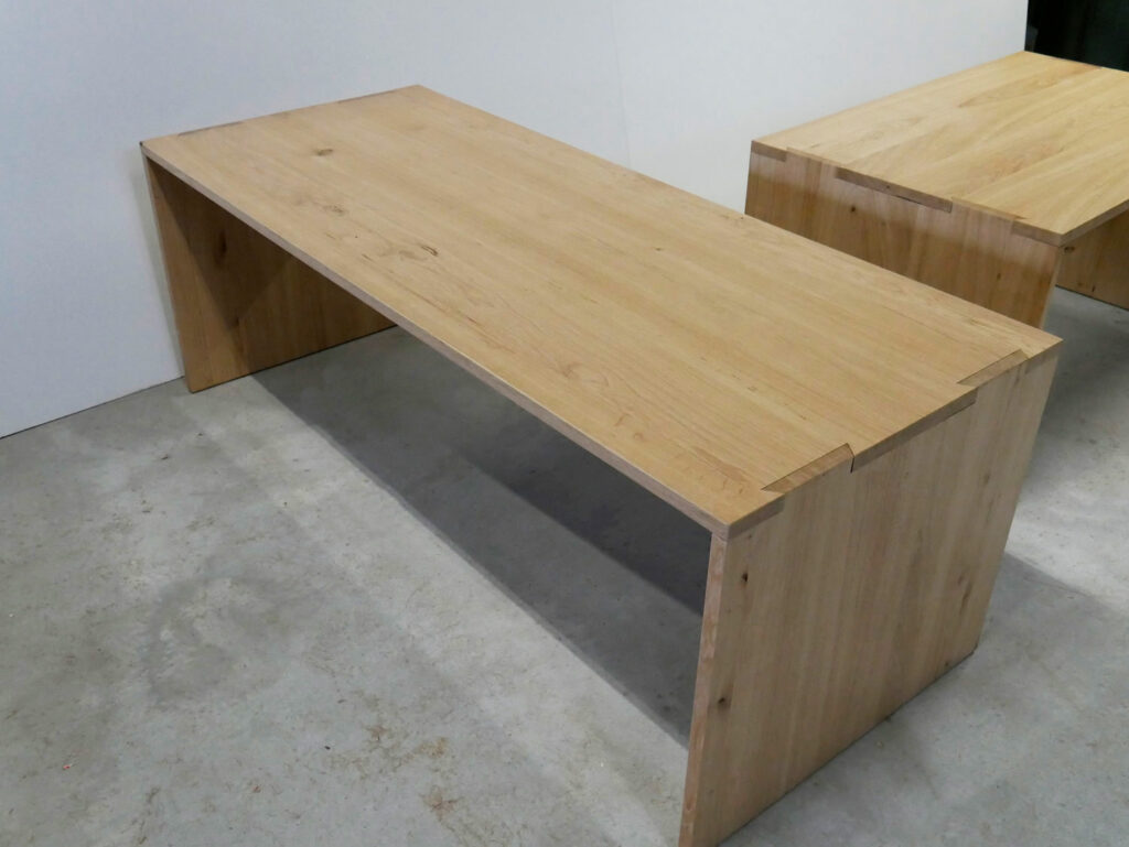 bureau chene menuisier lampaul guimiliau 5