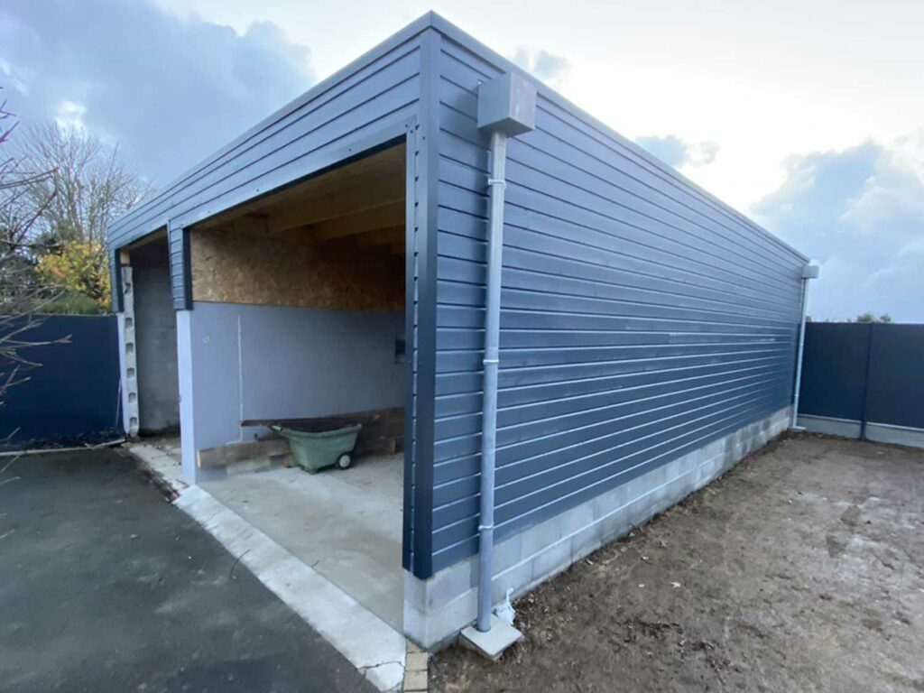 carport lampaul landivisiau abri vehicule bois 3