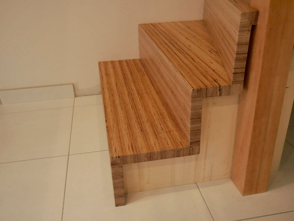 escalier bois menuiserie ollivier lampaul 1