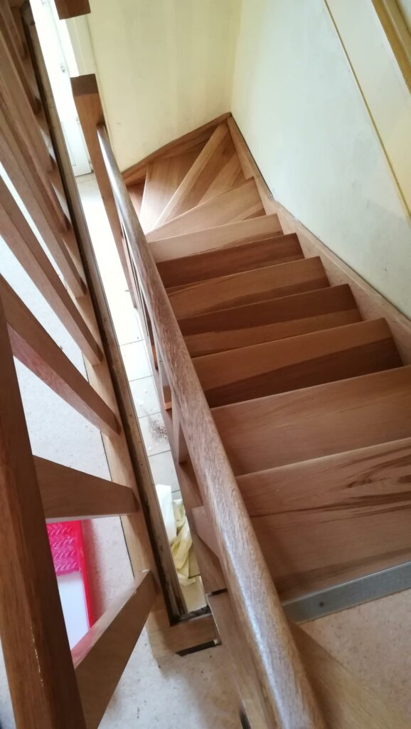 escalier menuiserie ollivier finistere nord 10