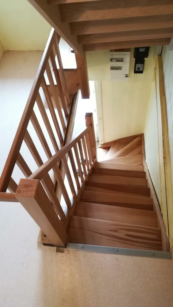escalier menuiserie ollivier finistere nord 13