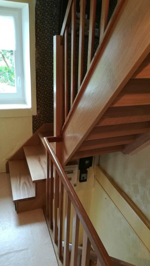 escalier menuiserie ollivier finistere nord 9