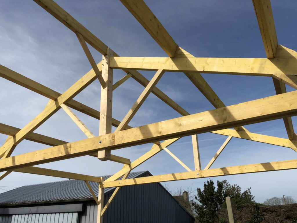 hangar extension lampaul guimiliau menuiserie ollivier 2