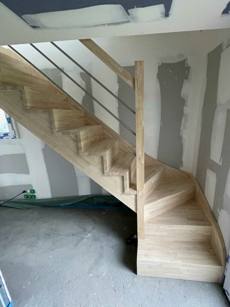 menuiserie ollivier fabrication pose escalier sur mesure 4