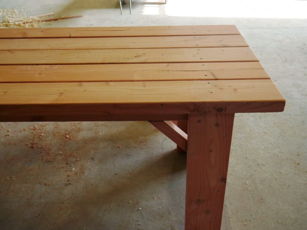 table jardin bois menuiserie ollivier lampaul 5