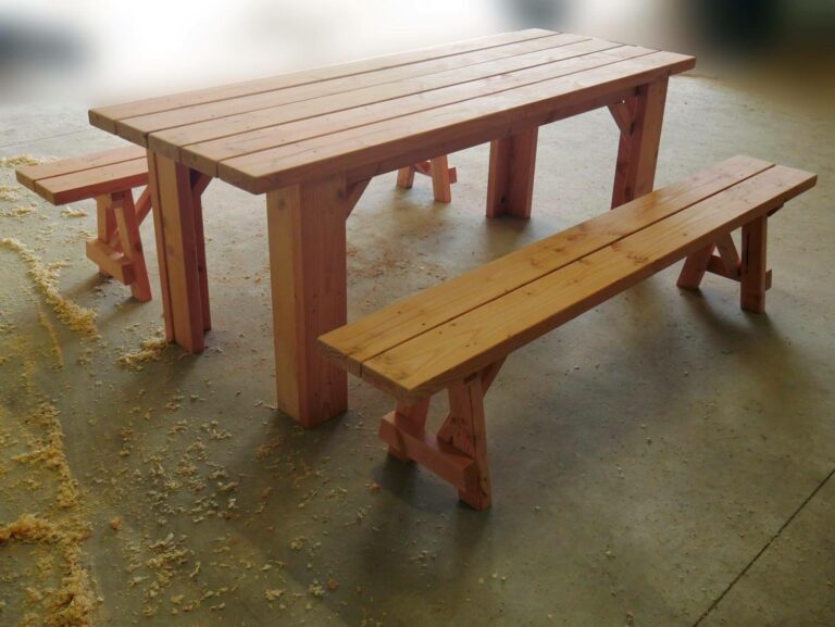table jardin bois menuiserie ollivier lampaul 7