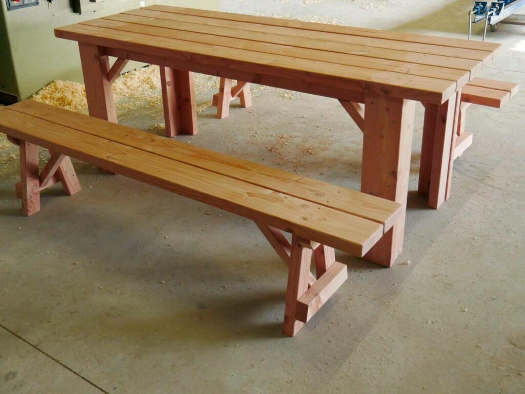 table jardin bois menuiserie ollivier lampaul 8