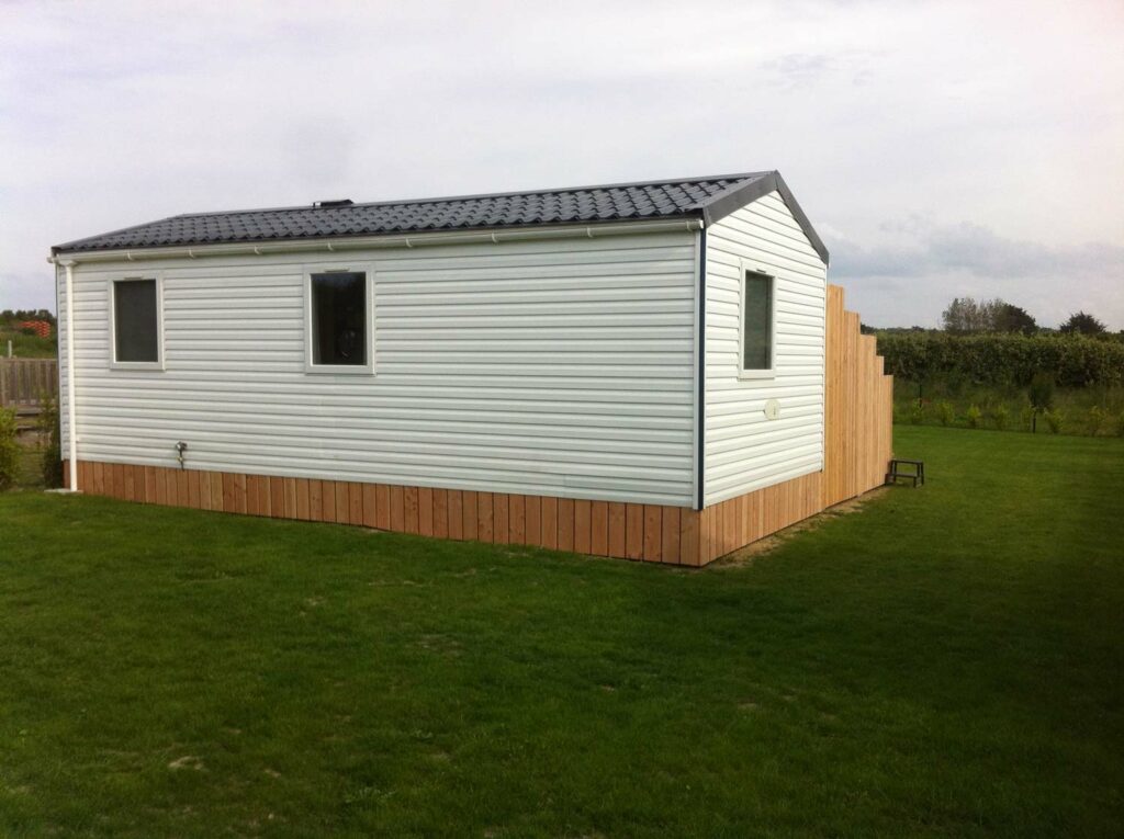 terrasse bois pare vue mobil home finistere 10